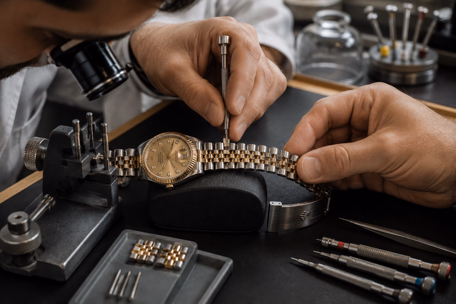 Professional Rolex watch repair service