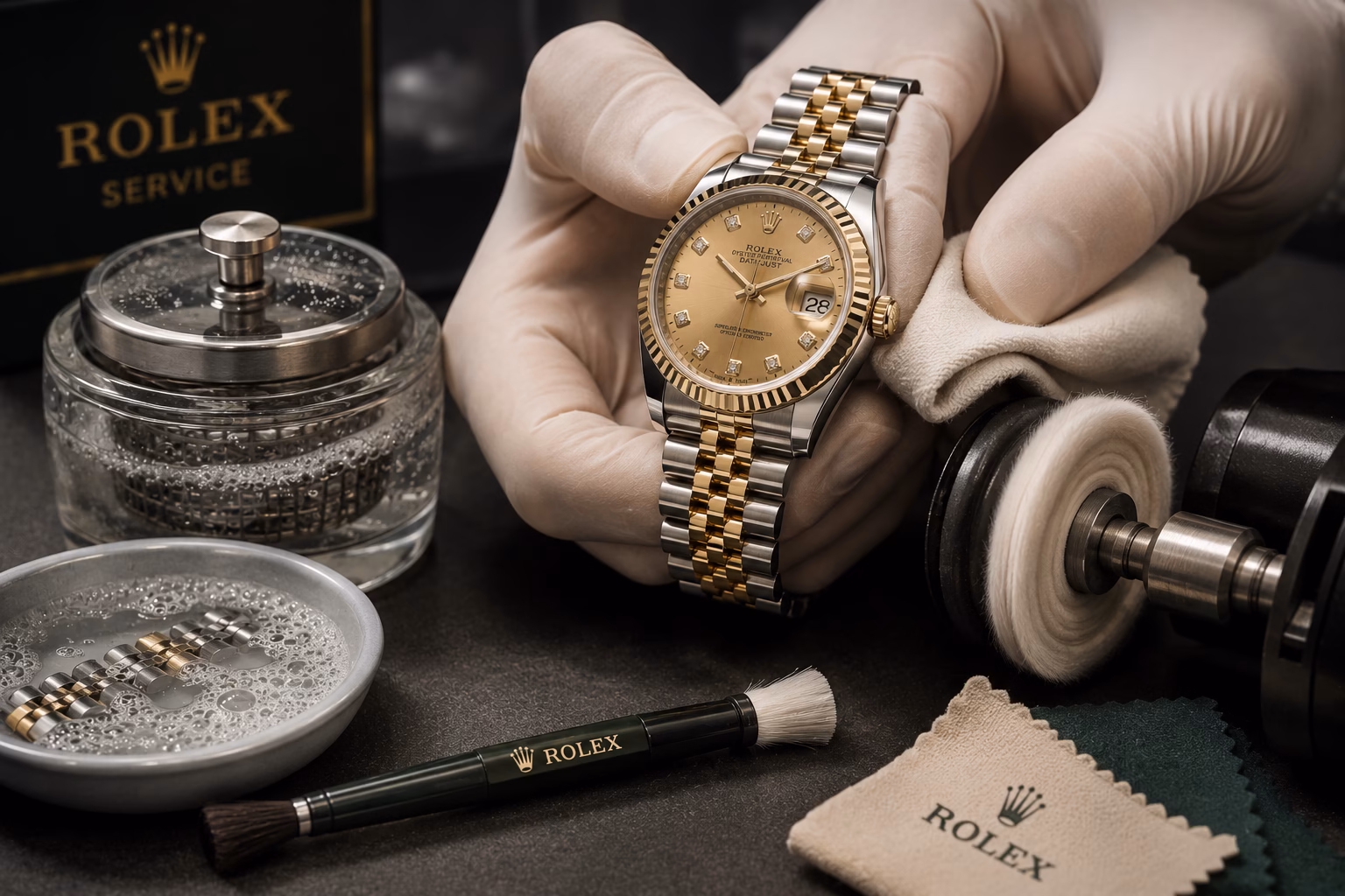 Rolex Servicing Process